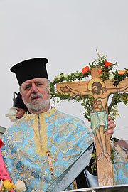 Erzpriester Apostolos Malamousis  (Fioto: MartiN Schmitz)